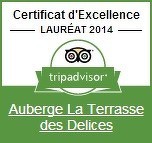 Ce prix prestigieux qui récompense 10 % des meilleurs établissements au monde sur TripAdvisor est décerné aux établissements qui reçoivent régulièrement d'excellentes notes de la part des voyageurs