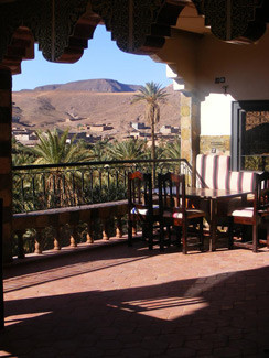 La Terrasse des Délices, oasis de Fint